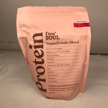 Freesoul Vegan Protein Blend - Berry 600g