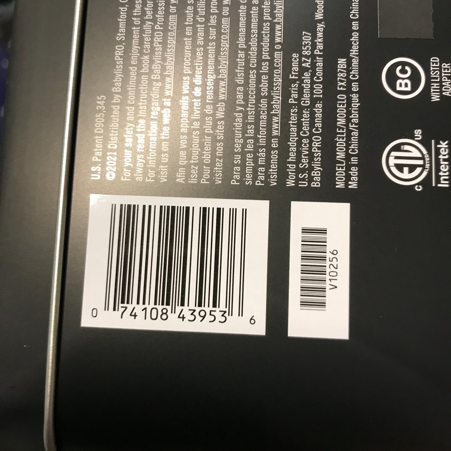 BaBylissPRO BLACKFX Outlining Trimmer