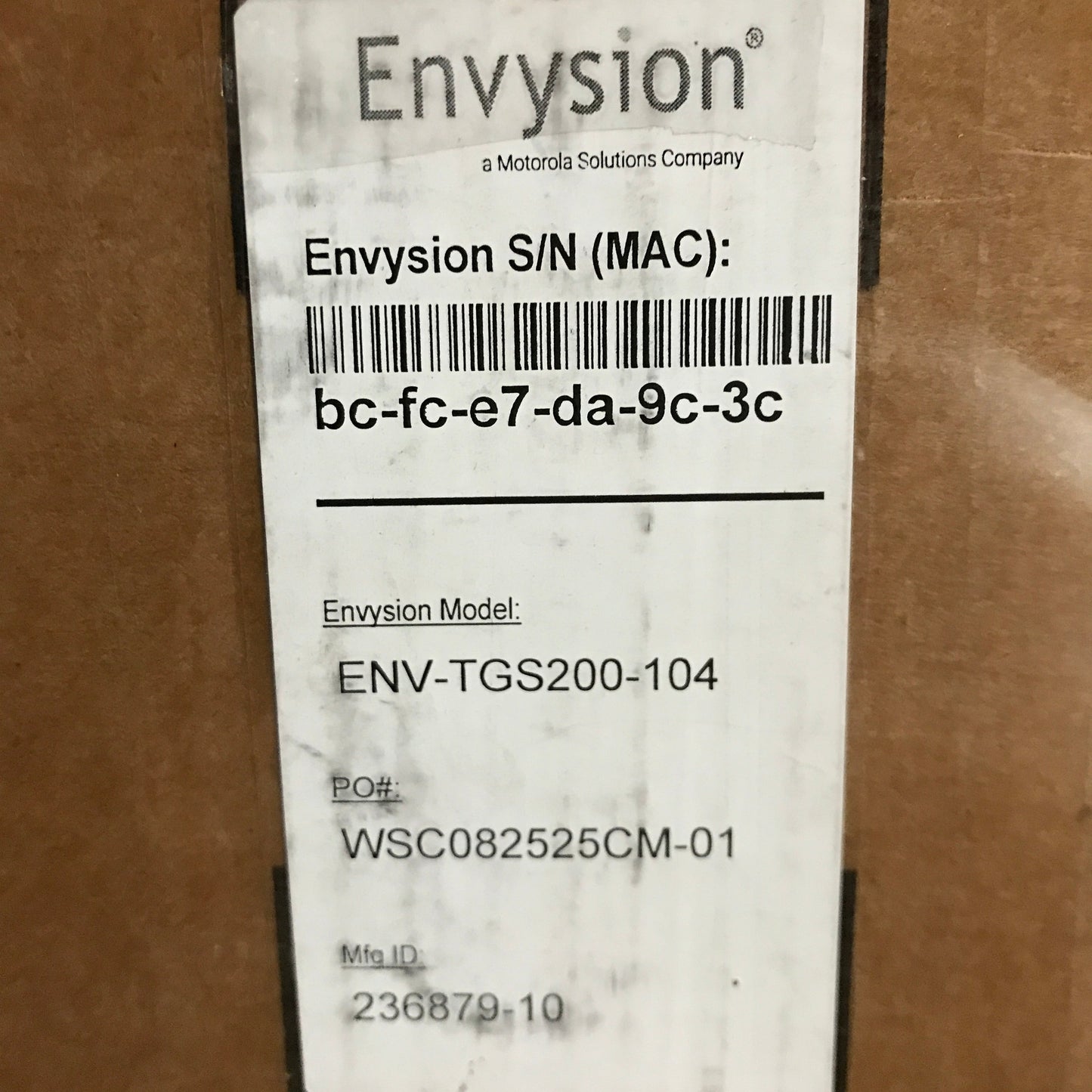 Envysion ENV-TGS200-104 Network Video Recorder (NVR) Video Security Appliance