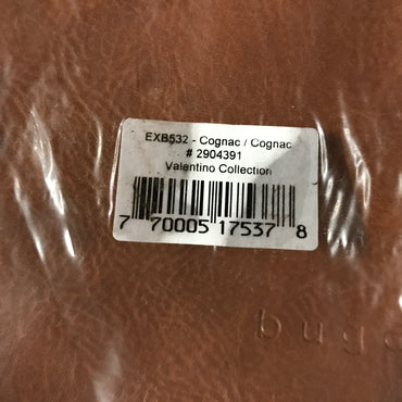 Bugatti Velntino Briefcase - Cognac