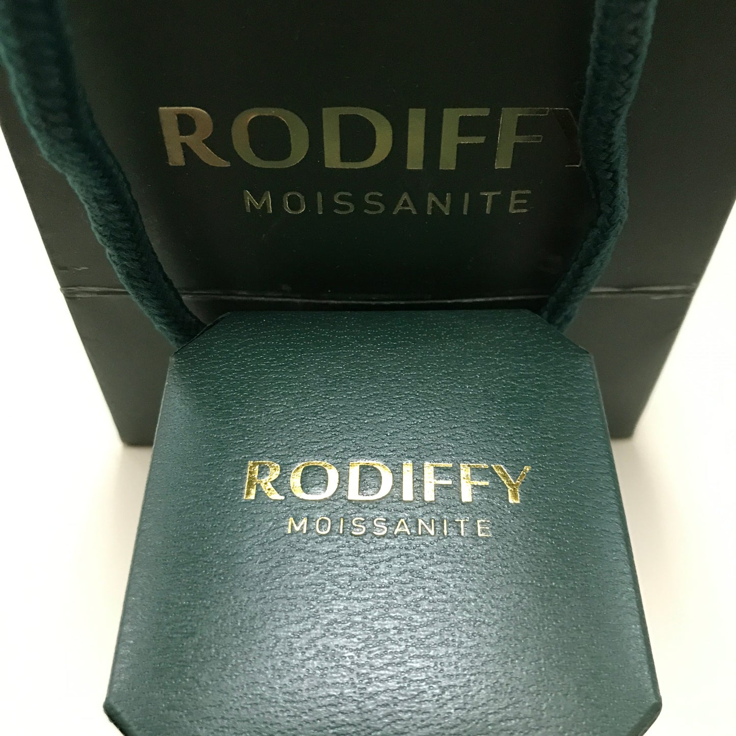 Rodiffy Moissanite 0.5 Ct Full Eternity Thin Wedding Band For Women - Size 10