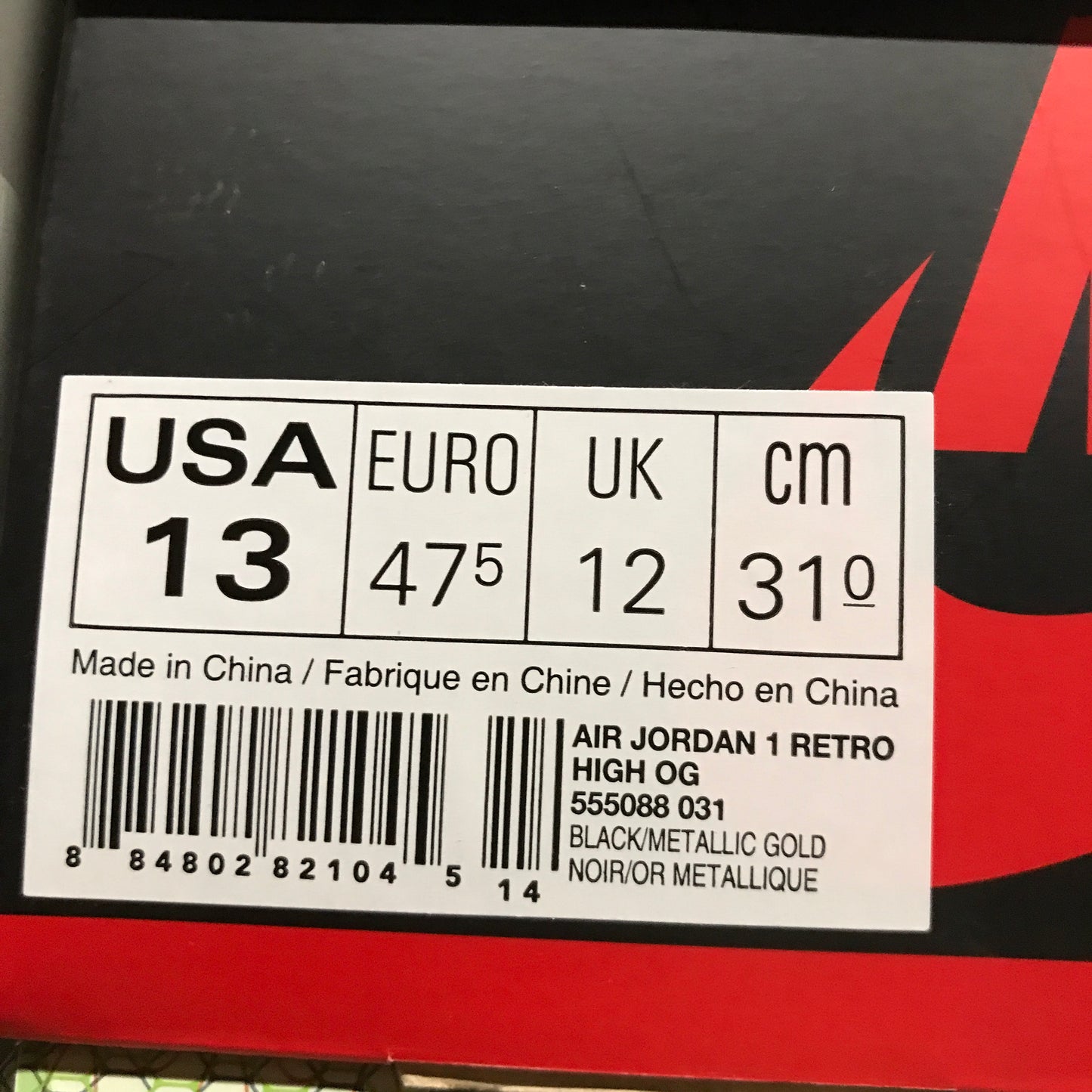 Air Jordan 1 Retro High OG City of Flight