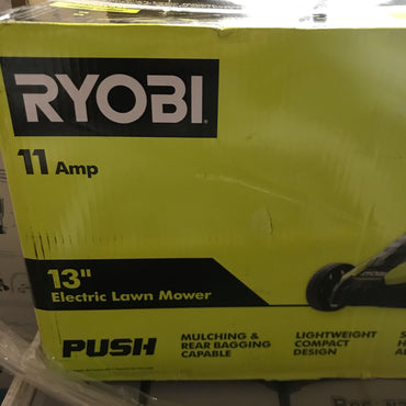 RYOBI 13-inch 11 amp Corded Electric Lawn Mower