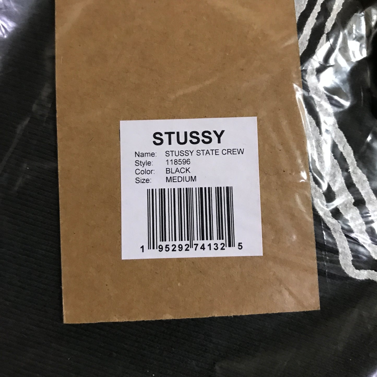 Stussy State Crew - Black