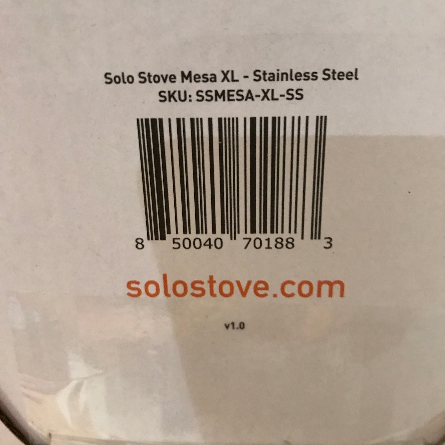 Solo Stove Mesa XL Tabletop Fire Pit - Stainless Steel