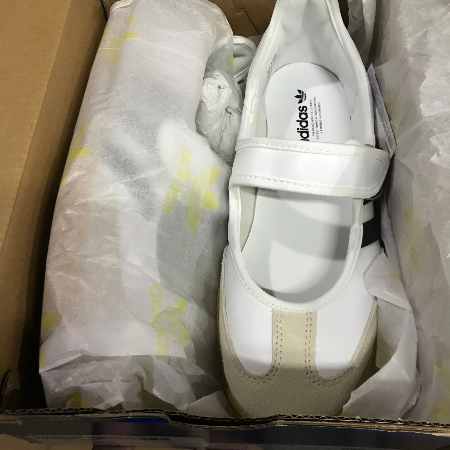 Adidas Samba Jane Shoes - Cloud White/Alumina/Core Black