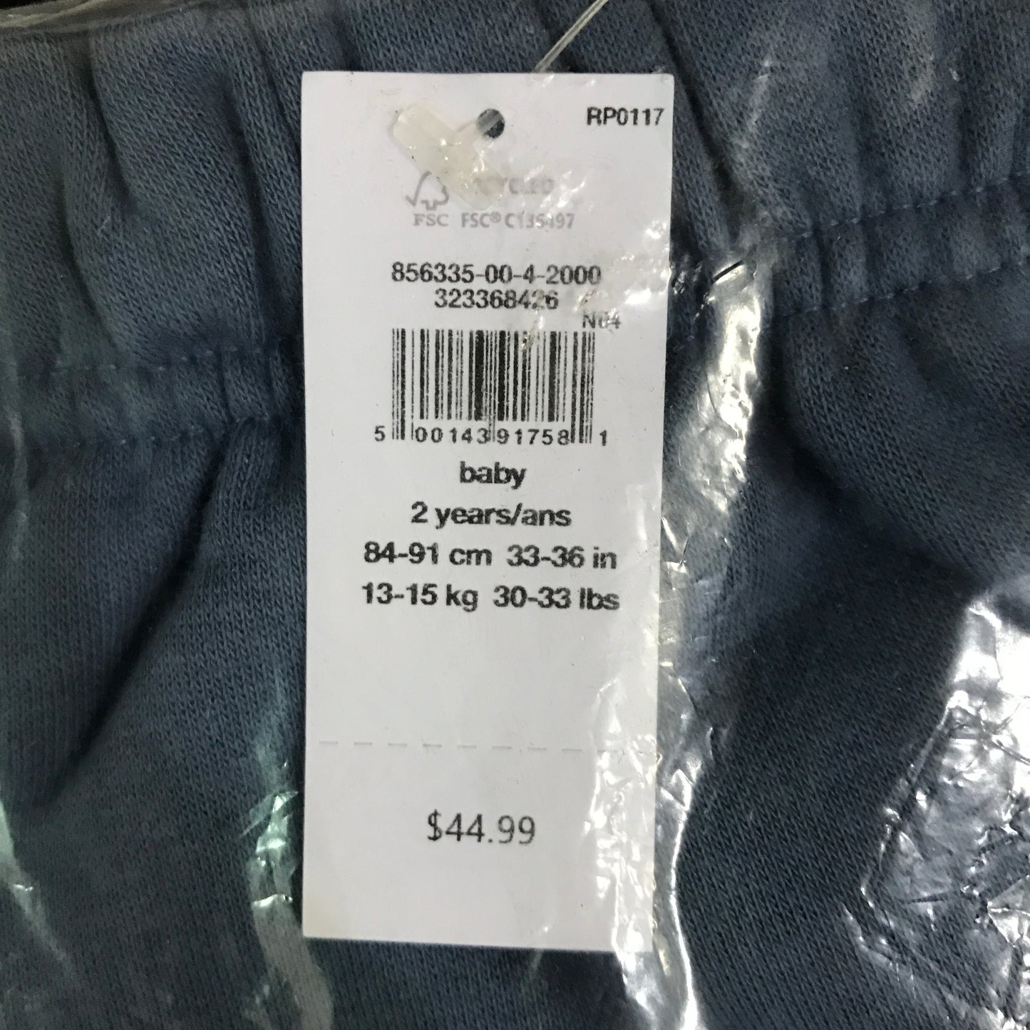 babyGap Hot Wheels Relaxed Pull-On Logo Joggers - Bainbridge blue