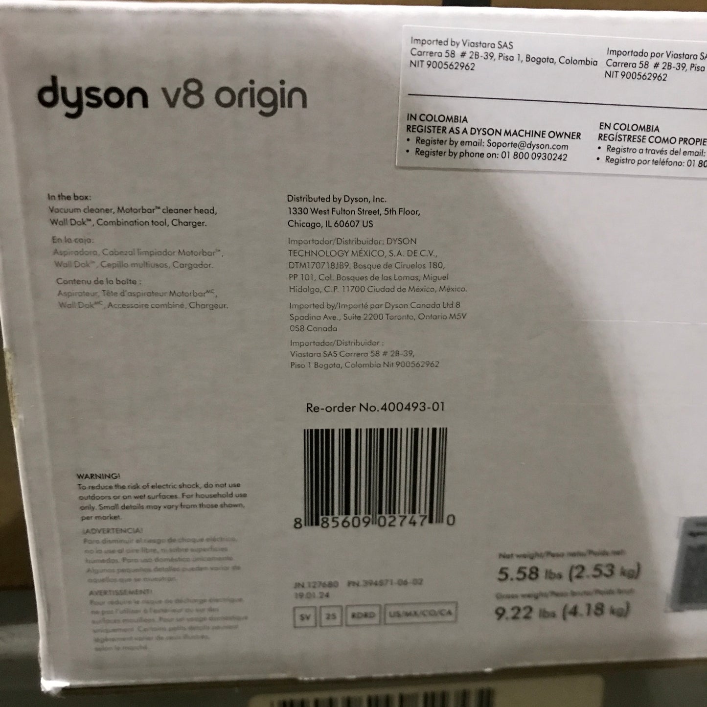 Dyson V8 Origin Cordless Vacuum