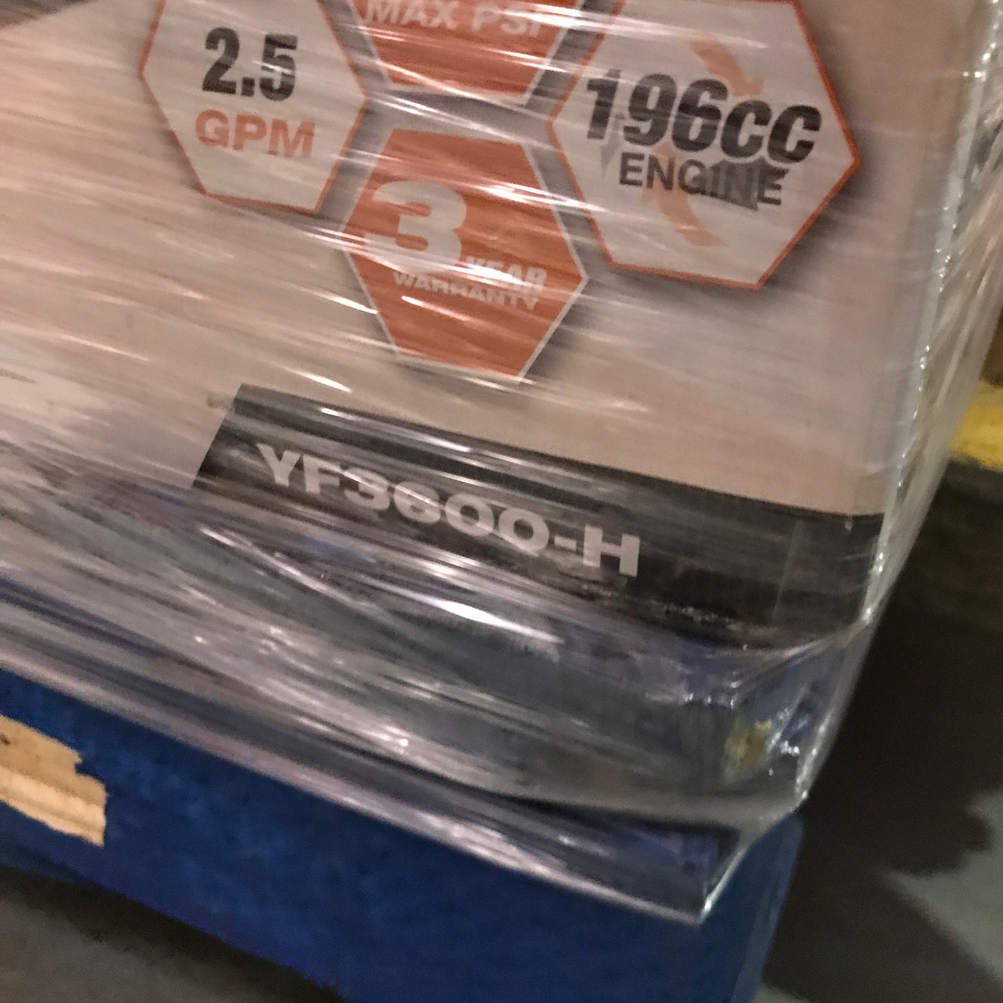 Yard Force 3600 PSI 2.5 GPM Pressure Washer