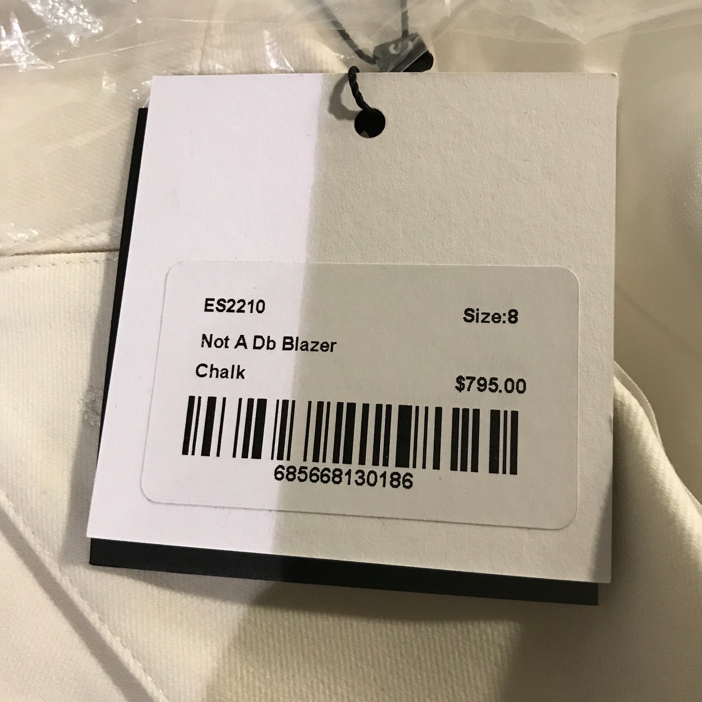 Smythe Not A DB Blazer - Chalk