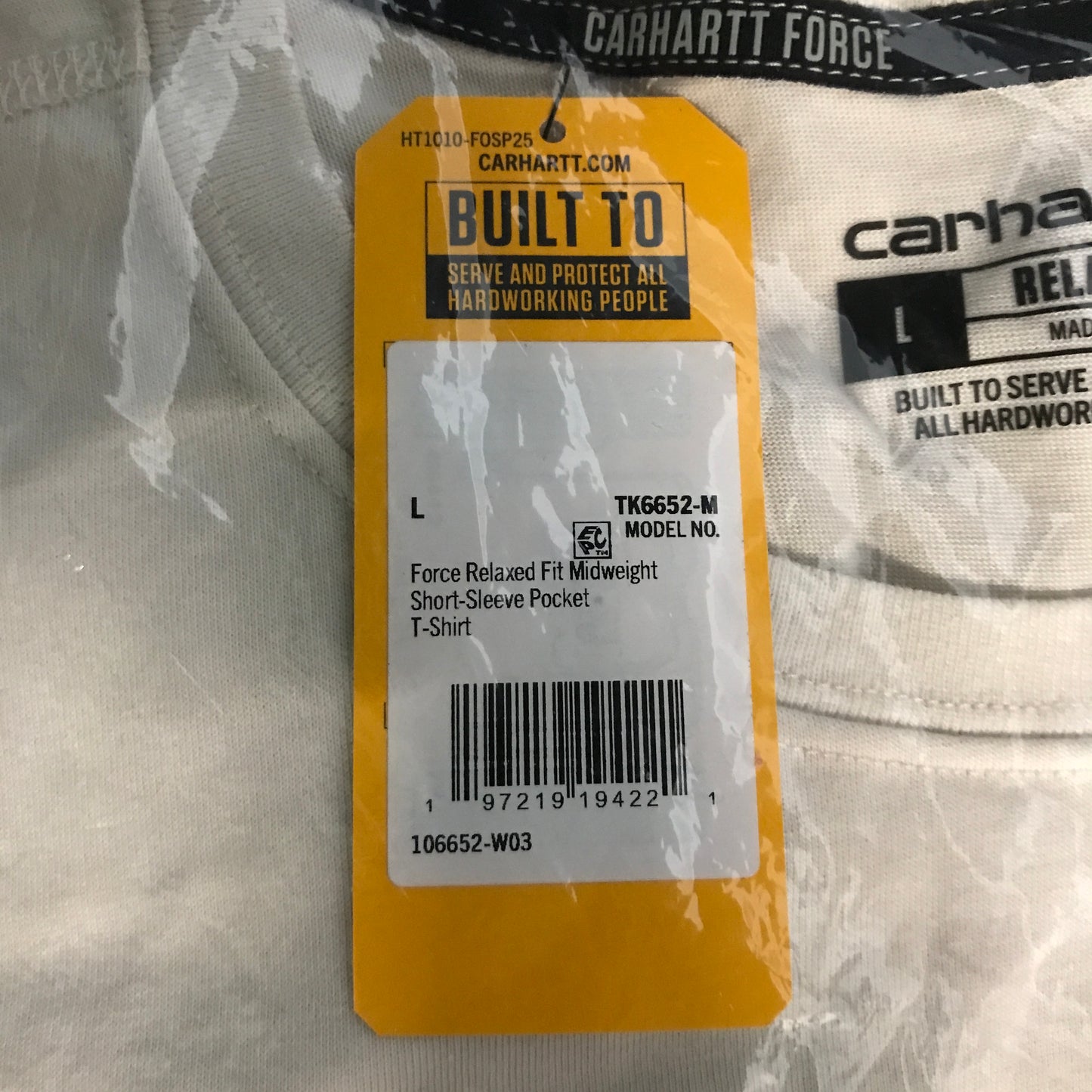 Carhartt Force Relaxed T-Shirt - Malt