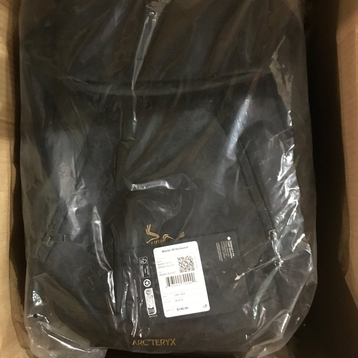 Arcteryx Mantis 26 Backpack black