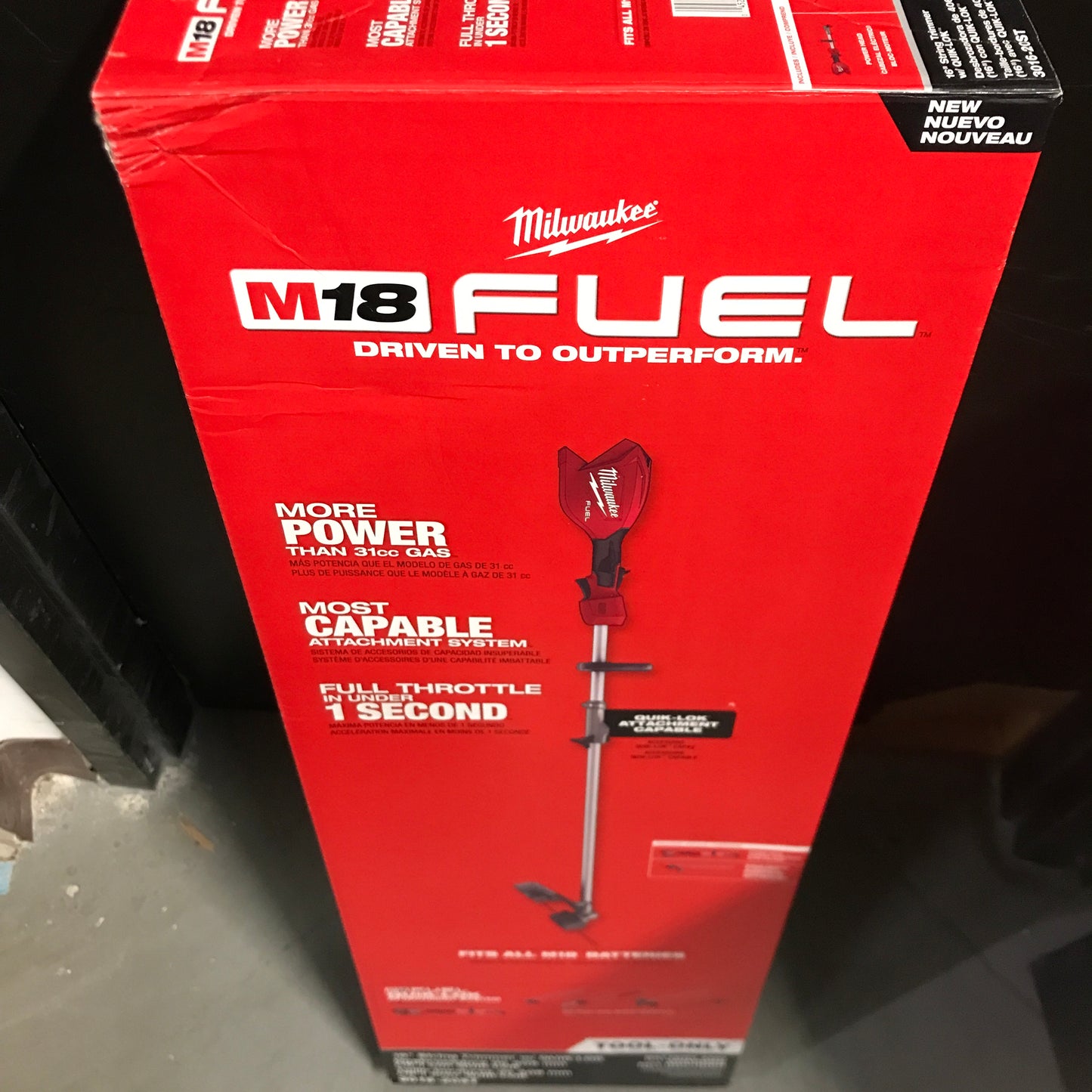Milwaukee Tool M18 FUEL 18V 16 in. Brushless Cordless String Trimmer w/ QUIK-LOK (Tool-Only)