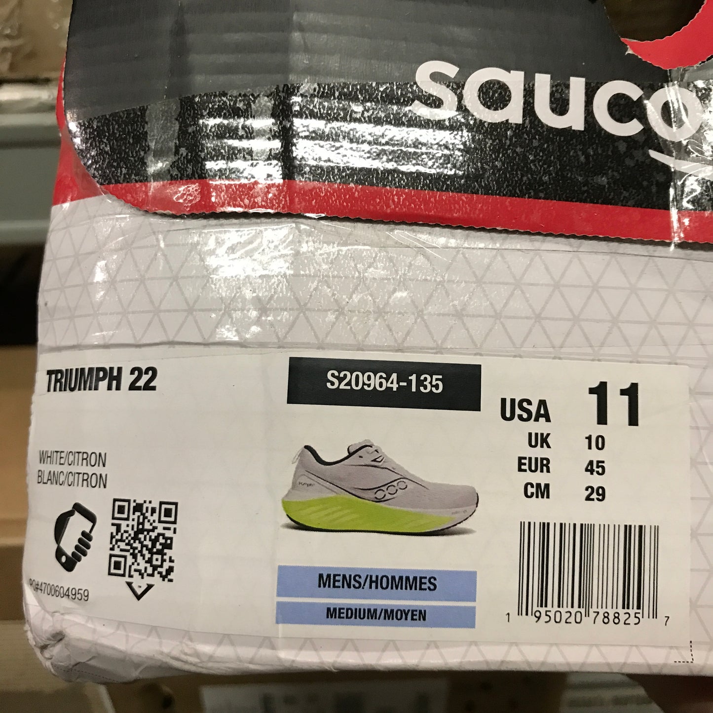 Saucony Triumph 22 'White Citron'