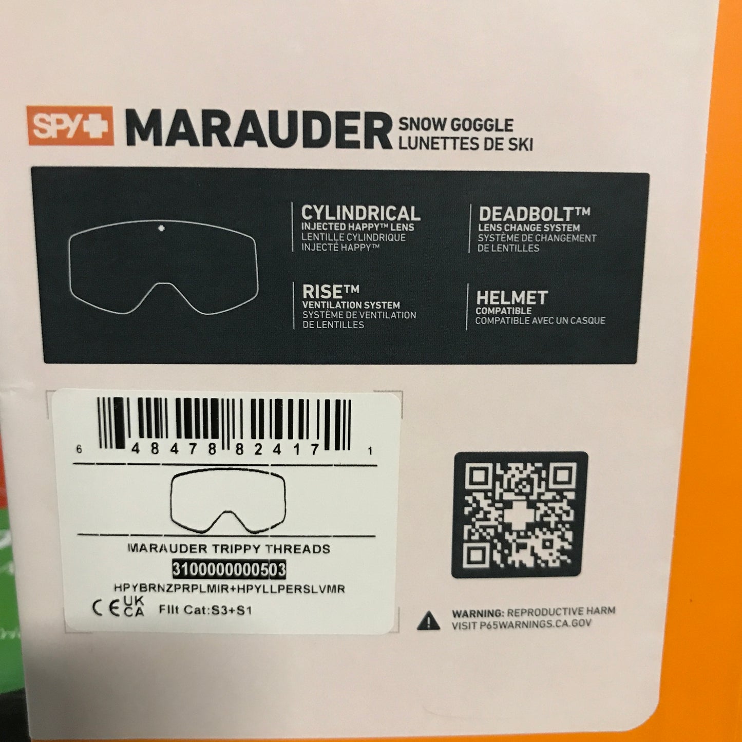 Spy Optic Marauder Ski Goggles - Trippy Threads