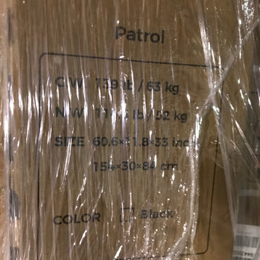 Jasion Patrol 52 (black) Pick Up Only