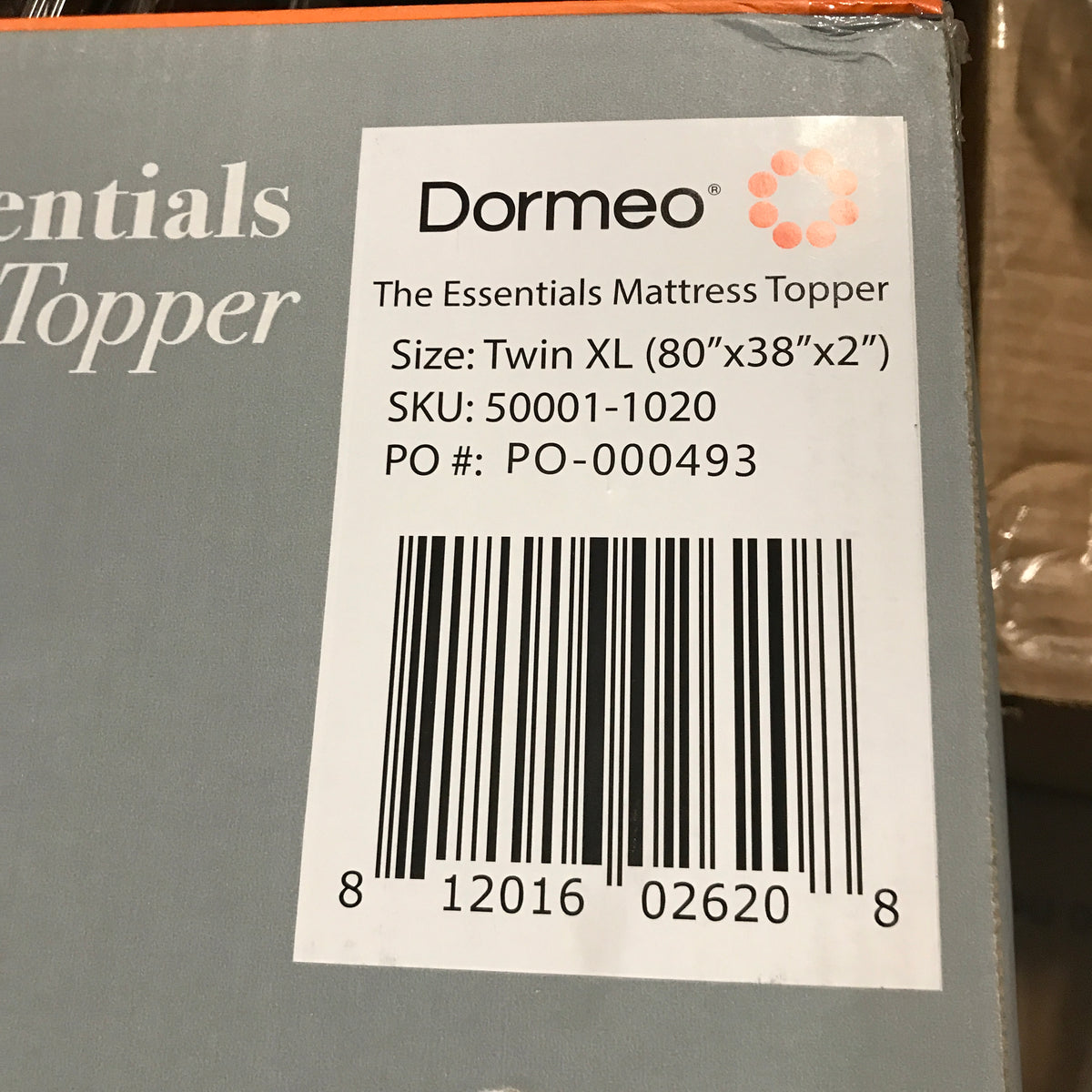 Dormeo The Essentials Dorm Mattress Topper - Twin XL