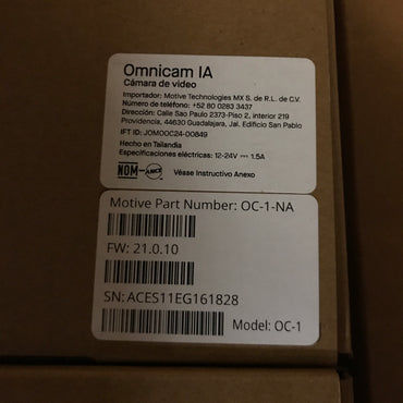 Motive AI Omnicam Vehicle Camera