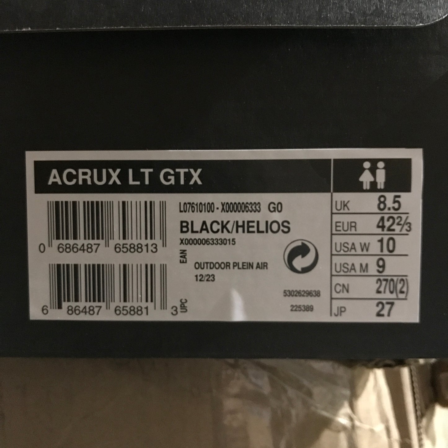 Arc’teryx Acrux LT GTX Boot Unisex
