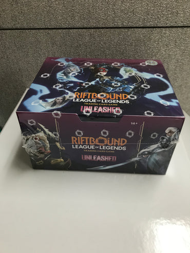Riftbound League of Legends Unleashed Booster Box Sealed