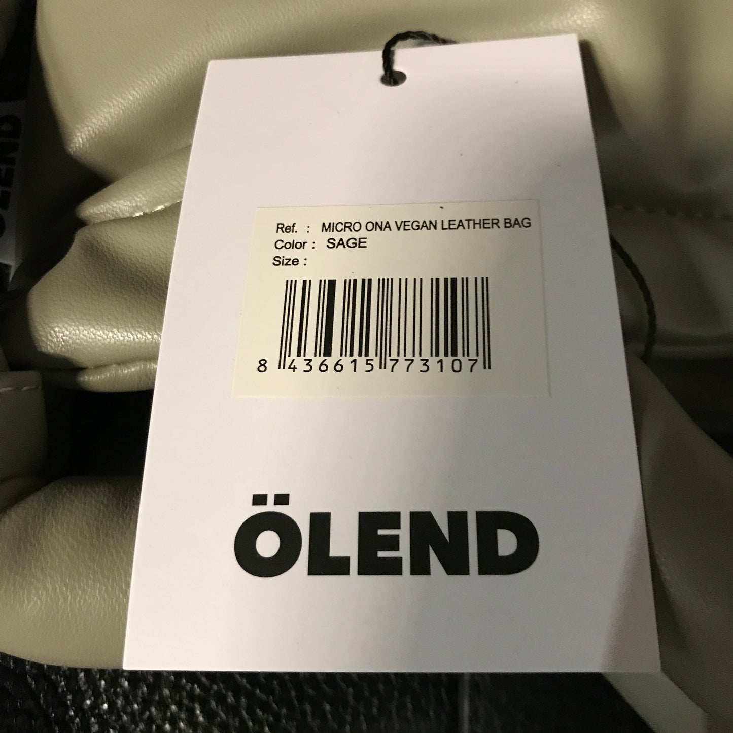 OLEND Micro Ona Soft Bag - Sage