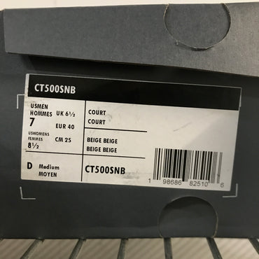 New Balance T500 Bisque / Linen Court Shoes