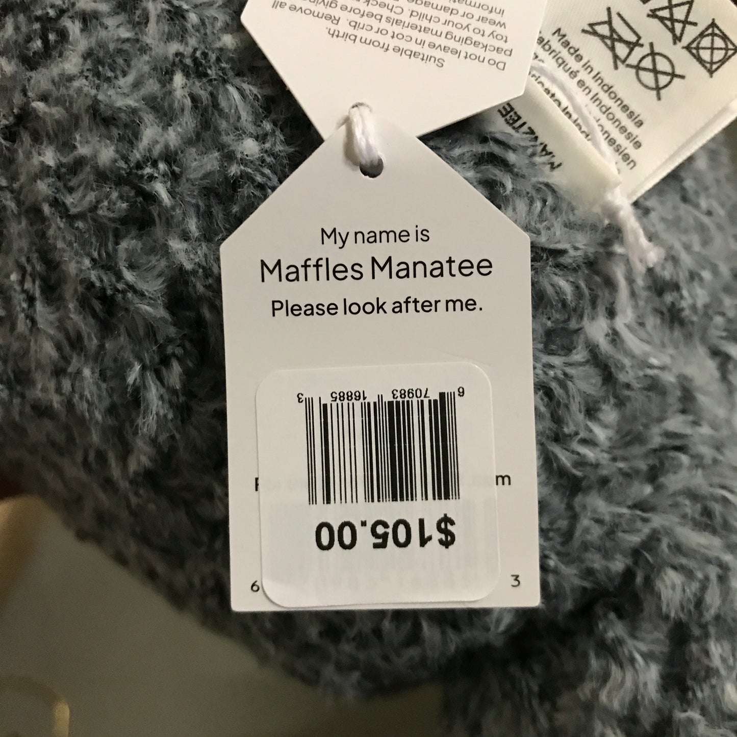 Jellycat Maffles Manatee