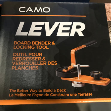 CAMO Lever Deck Board Bending, Straightening and Locking Tool