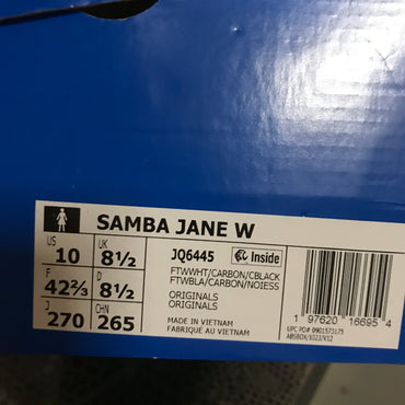 Adidas Samba Jane Shoes - Black