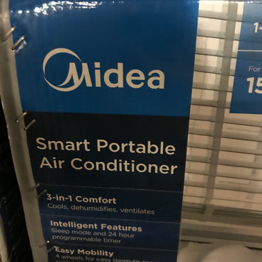 Midea 8,500 BTU / 5,000 BTU SACC Portable Air Conditioner - PICK UP ONLY