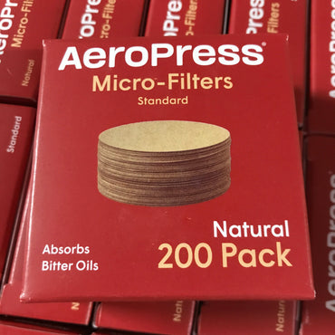 AeroPress Natural Microfilters (200-Pack) - 20 Units