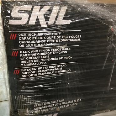 SKIL 15 Amp 10 In. Table Saw - PICK UP ONLY