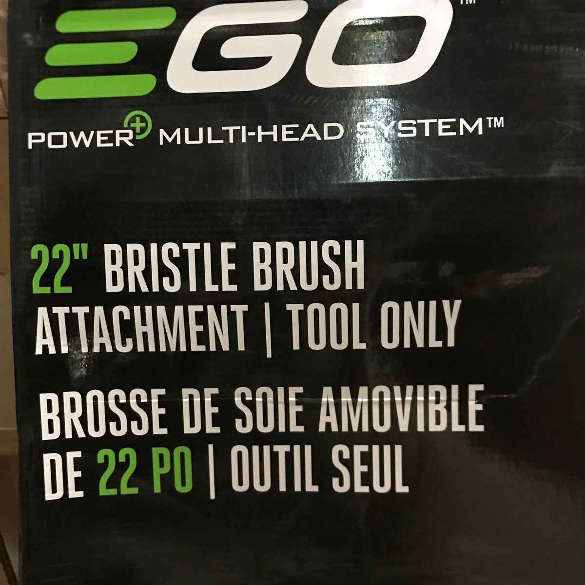 EGO POWER+ 22-in Multi-Head System Nylon Bristle Brush Attachment (Tool Only)