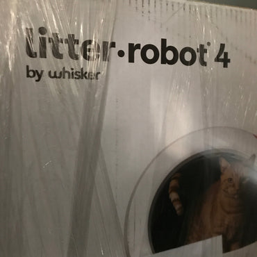 Litter-Robot 4 Self Cleaning Electric Cat Litter Box Exclusive Bundle - White