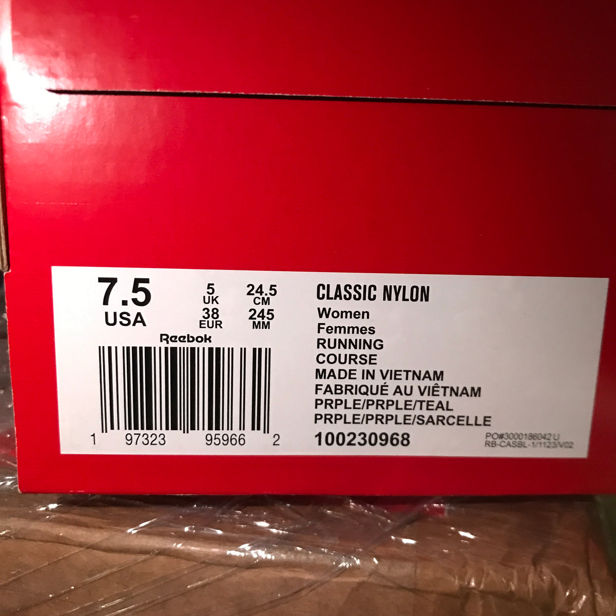 Reebok Classic Nylon Shoes - Digital Gleam