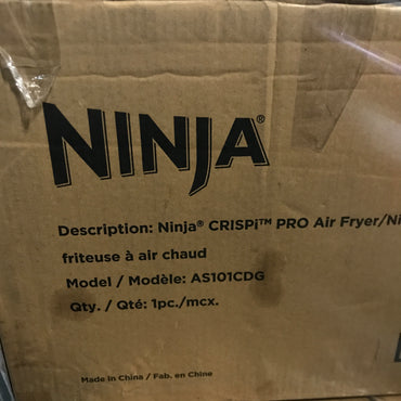 Ninja Crispi Pro 6-in-1 Countertop Glass Air Fryer - Ash Grey