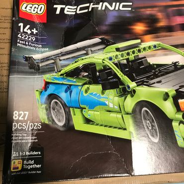 Lego Technic Fast and Furious Mitsubishi Eclipse Car 42229