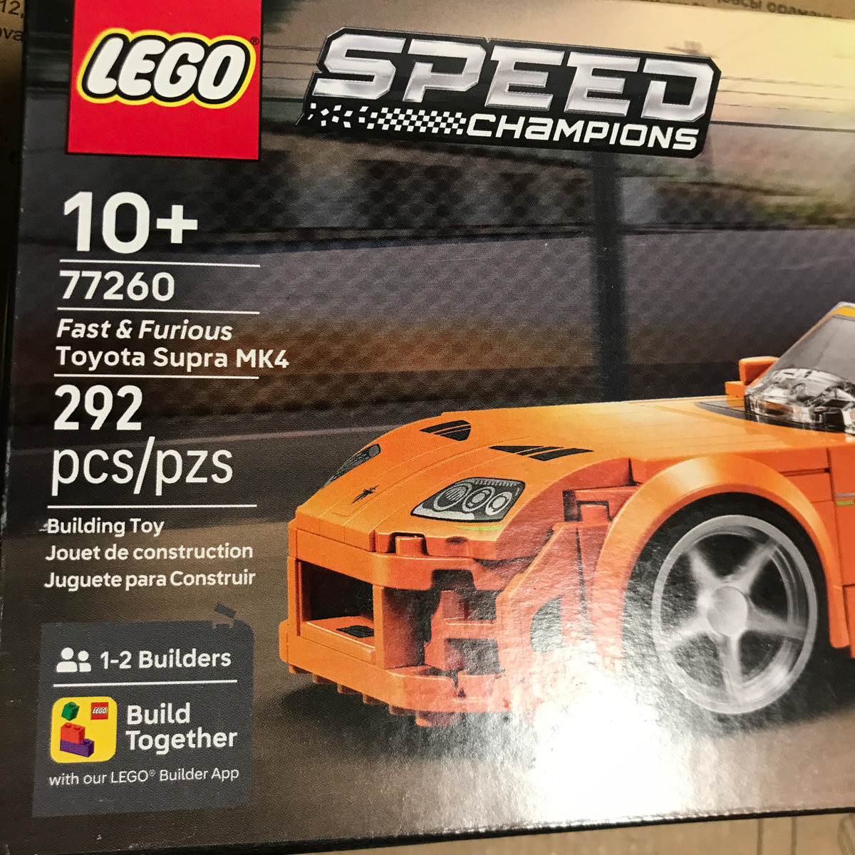Lego Speed Champions The Fast and The Furious Toyota Supra MK4 77260