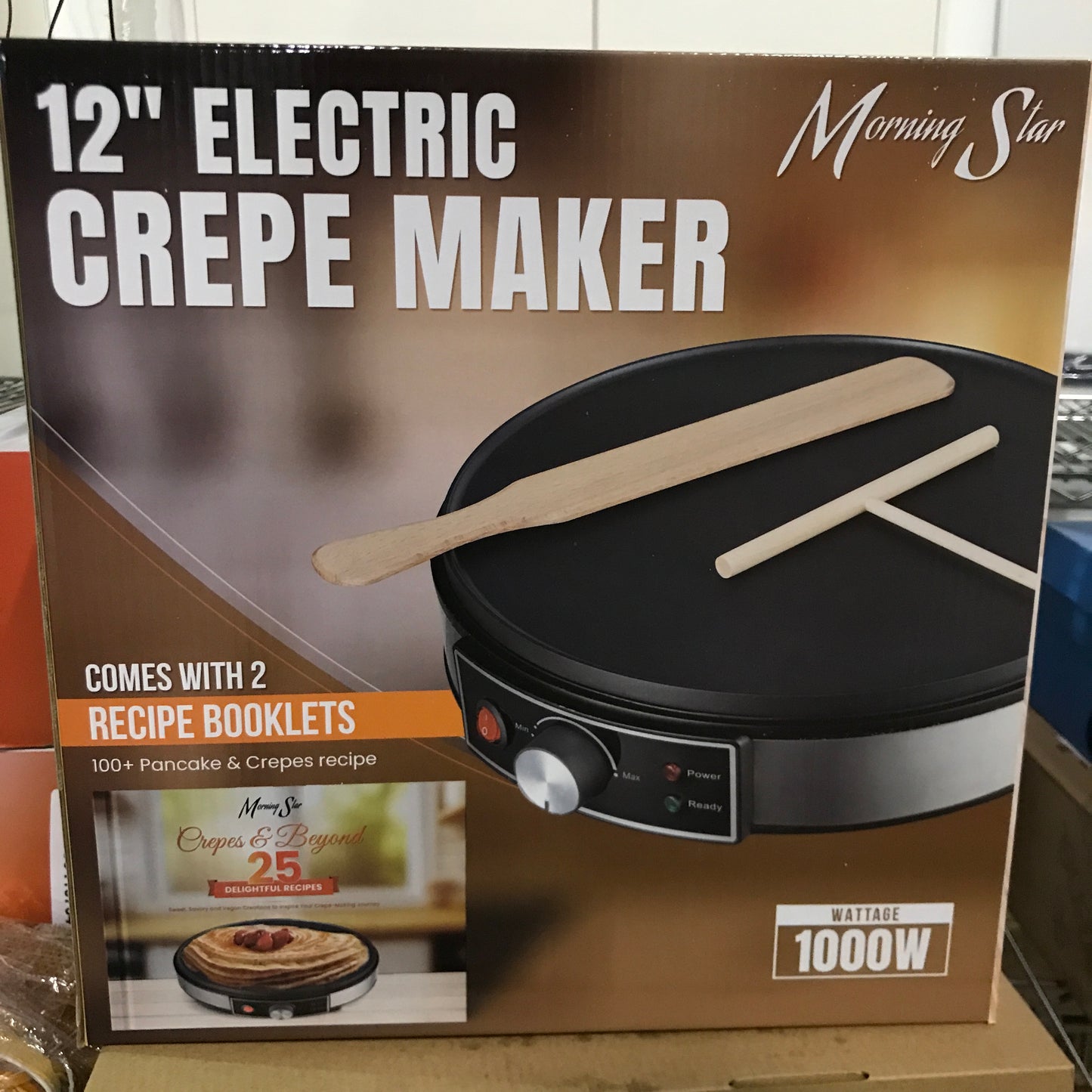 Morning Star 12" Electric Crepe Maker