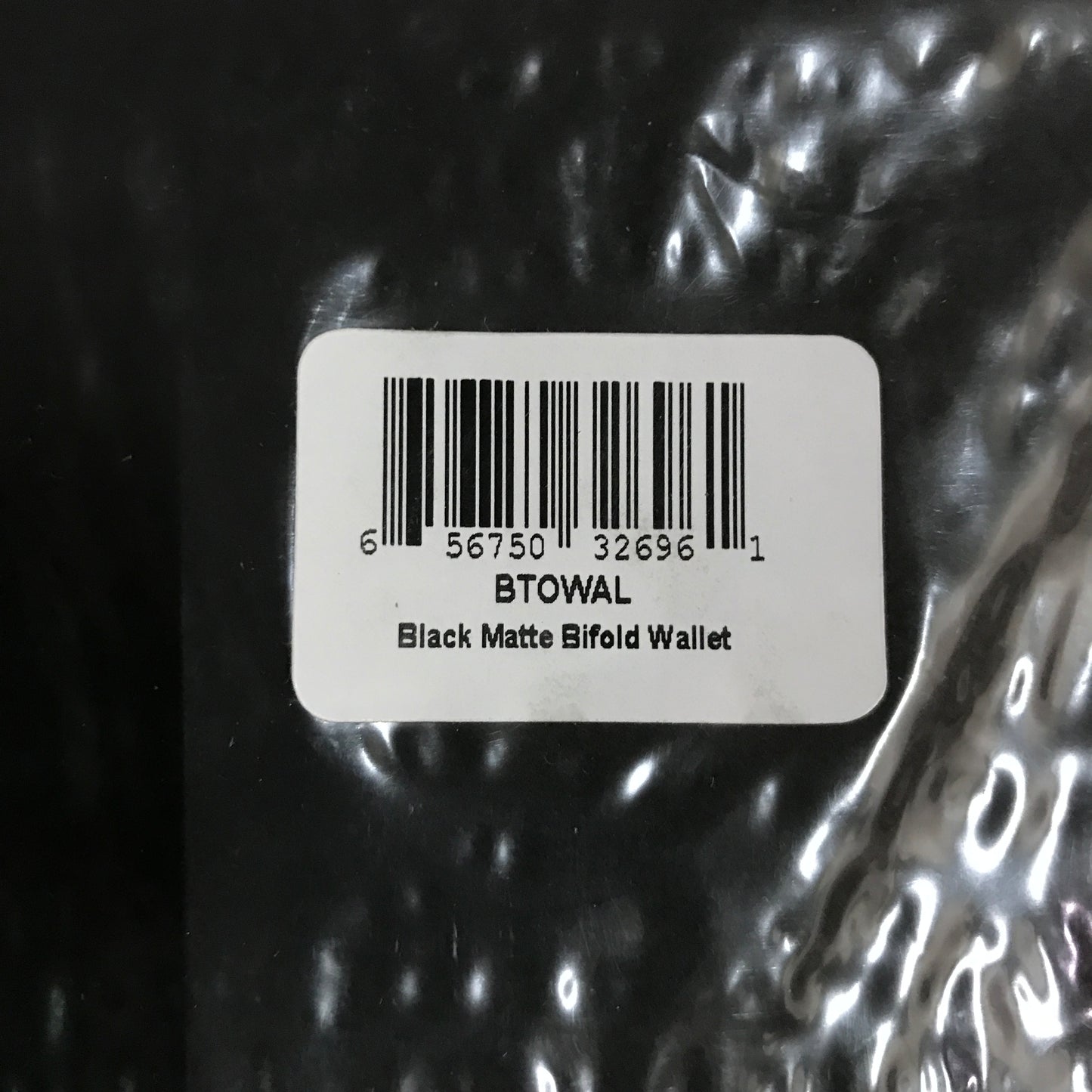 Thursday Boot Co. Bifold Wallet - Black Matte
