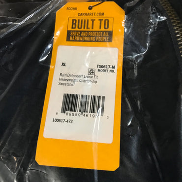 Carhartt Paxton 1/4-Zip Sweatshirt - New Navy