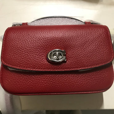 Coach Cassie Crossbody Purse - Ruby Red
