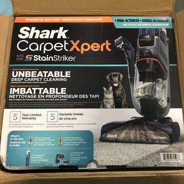 Shark CarpetXpert StainStriker Carpet & Upholstery Cleaner, 2 Tools, EX200C