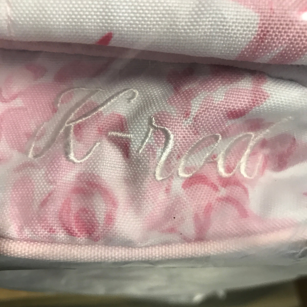 Pottery Barn LoveShackFancy Pink Damask Floral Mackenzie Backpack