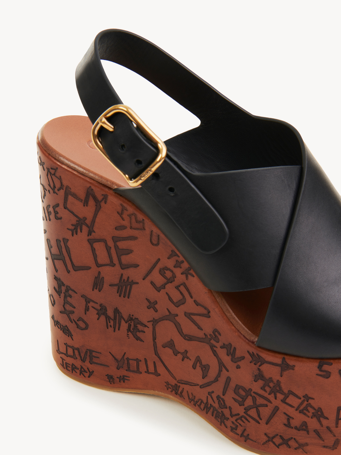 Chloe Maxime Wedge Sandal