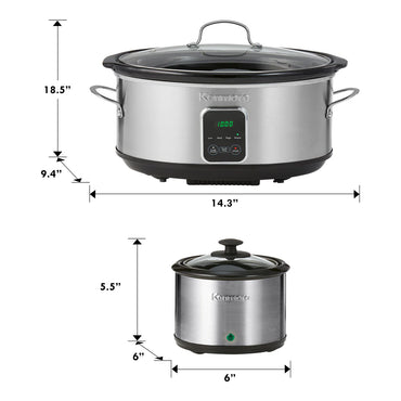 Kenmore Programmable 7 qt (6.6L) Slow Cooker