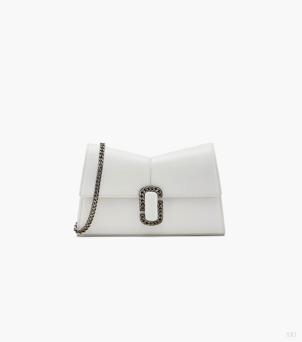 Marc Jacobs The St. Marc Chain Wallet - White