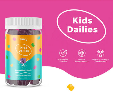 Truvy Kids Dailies Gummy Multivitamin - Grape