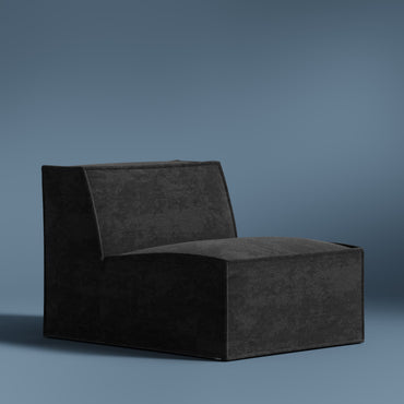 Rove Lab M1 Armless Sofa Seat - Carbon Black