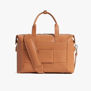 Monos Metro Duffel - Saddle Tan (Vegan Leather)